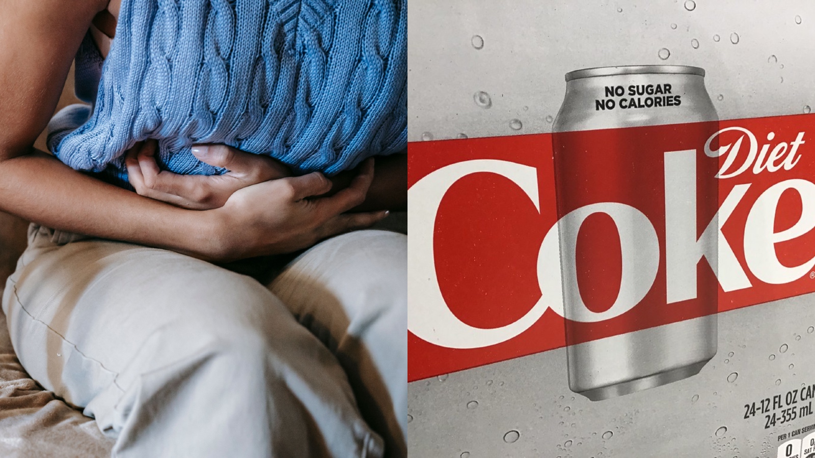 Historia viral del día: Woman / Diet / Coke