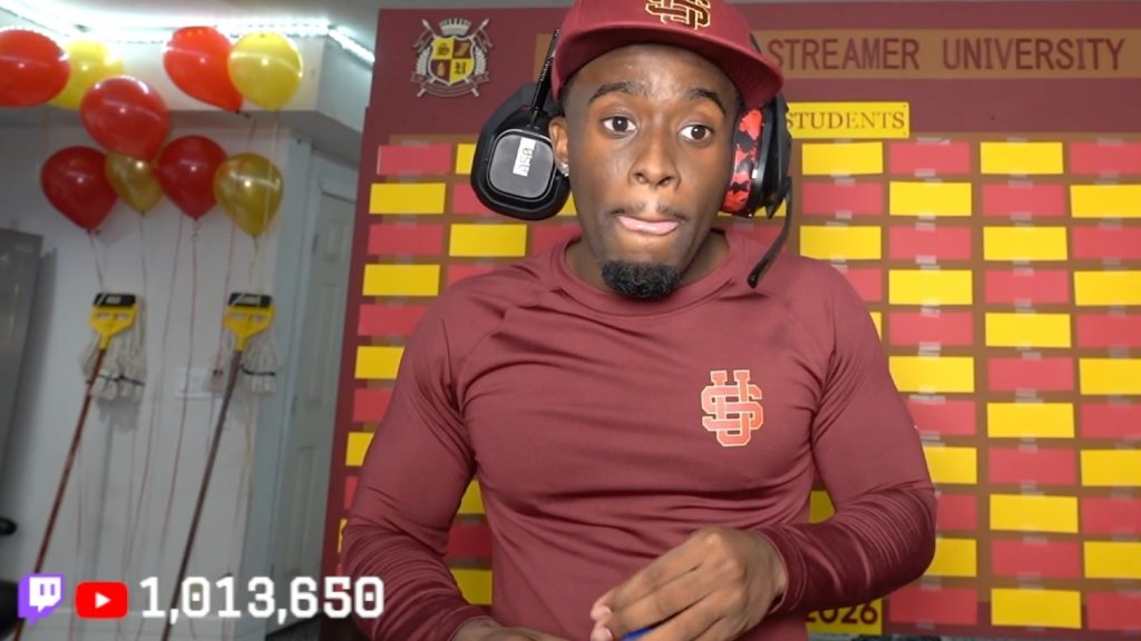 Kai Cenat’s first stream back hits 1 million viewers across Twitch and YouTube