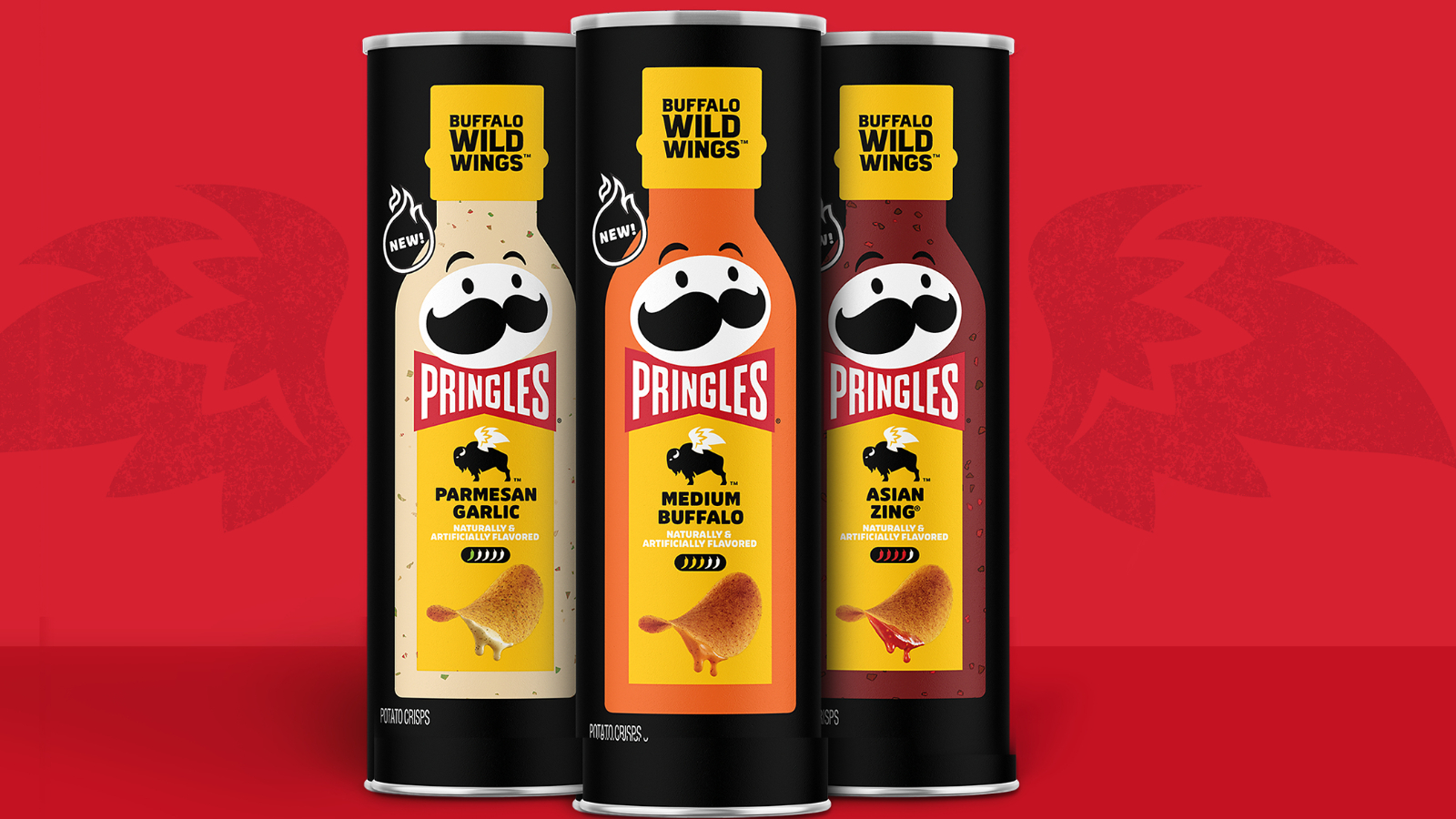 Pringles lanza chips con sabores de salsa de Buffalo Wild Wings