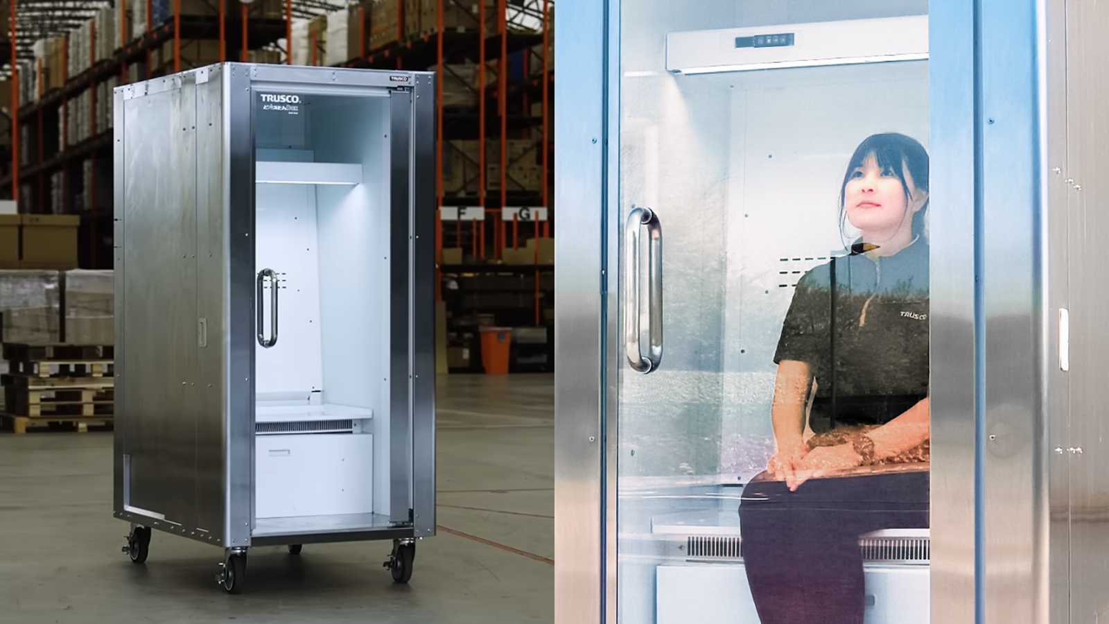 Japón presenta un 'refrigerador humano' para combatir el calor extremo