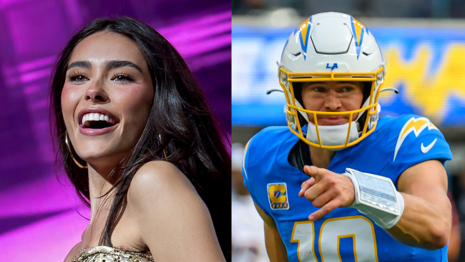 Madison Beer y el quarterback de la NFL Justin Herbert anuncian su compromiso