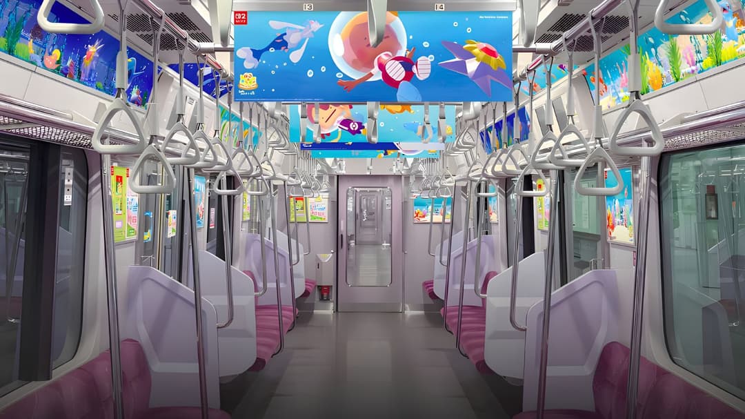 Japón transforma un tren entero en un paraíso de Pokémon Pokopia para el lanzamiento de DLC