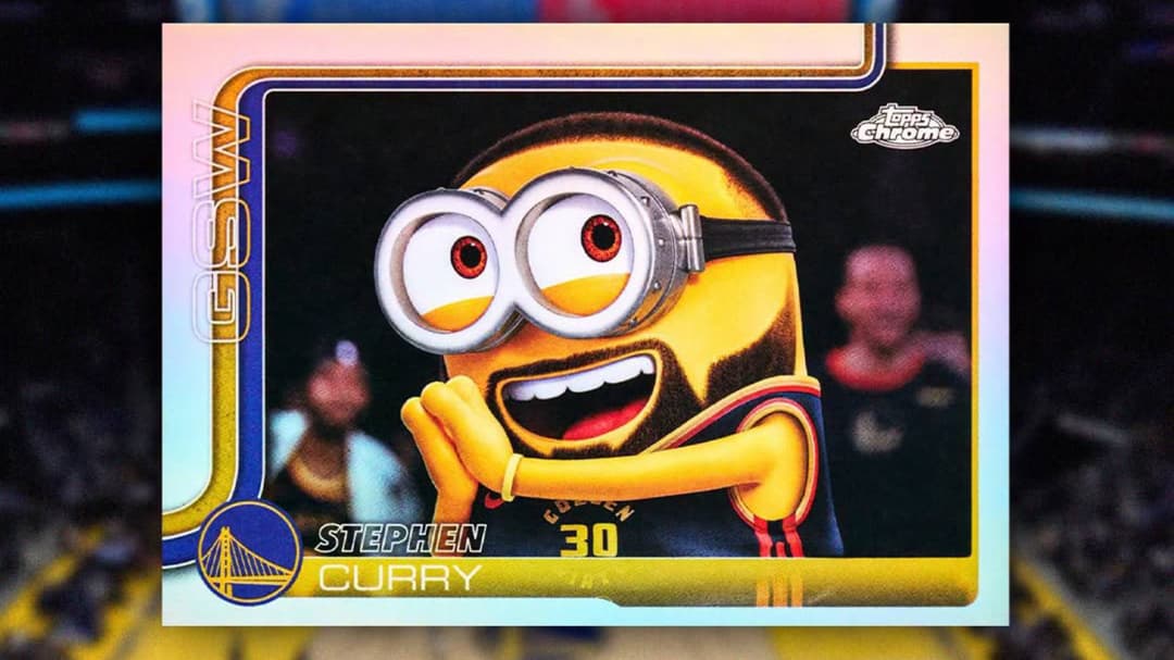 Tarjeta de Steph Curry como Minion se vende por más de $20,000