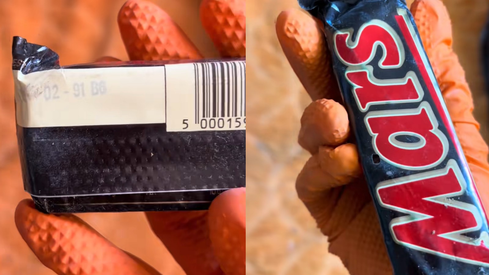 TikToker encuentra barra de Mars de 35 años que supera en tamaño a la versión moderna