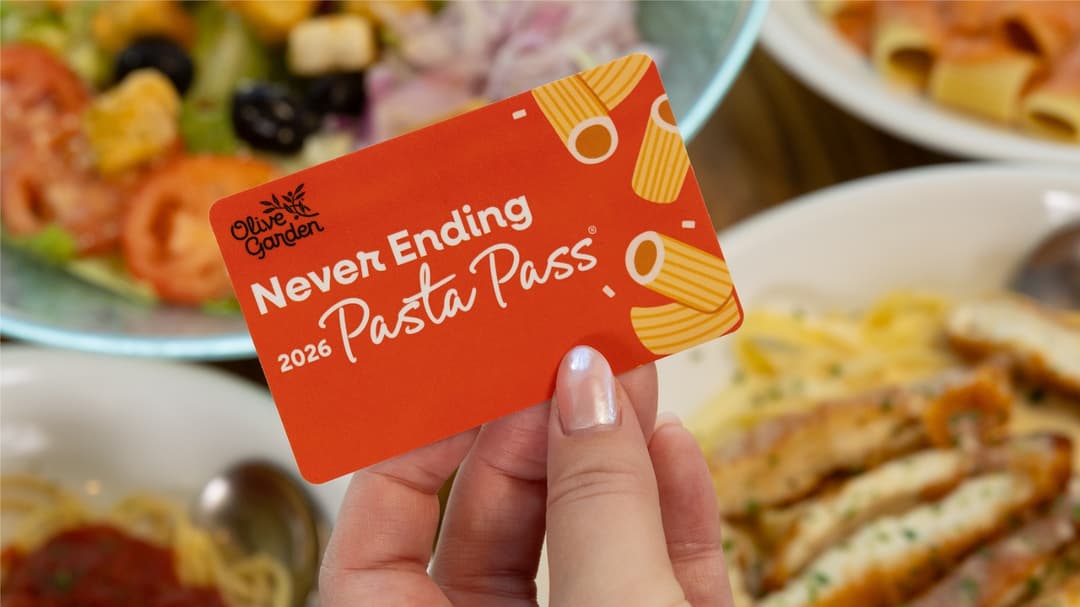 Olive Garden revive su pase de pasta ilimitada por 100 dólares