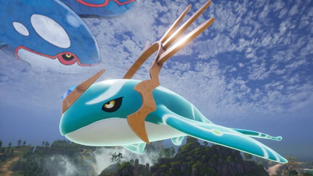 Palworld’s nuevo Legendary whale reignites Pokémon copy debate over Kyogre similarities